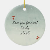 Favoriet Online Vind Beer Ornament Gepersonaliseer (Achterkant)