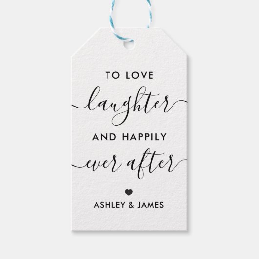 Favoriet voor Tot Lachen en Gelukkig van Nu en Str Cadeaulabel (Voorkant)