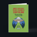 Favoriete aarding Alien UFO Pun Funny Birthday Kaart<br><div class="desc">Grappig en schattig verjaardagskaart voor degenen die van puns en humor houden. Ideaal om je vrienden en familie geluk te wensen met hun verjaardag. Bezoek onze winkel voor meer collectie met verjaardagskaarten. Je zult iets coole,  humoristische en soms sarcastische verjaardagskaarten vinden voor je speciale iemand.</div>