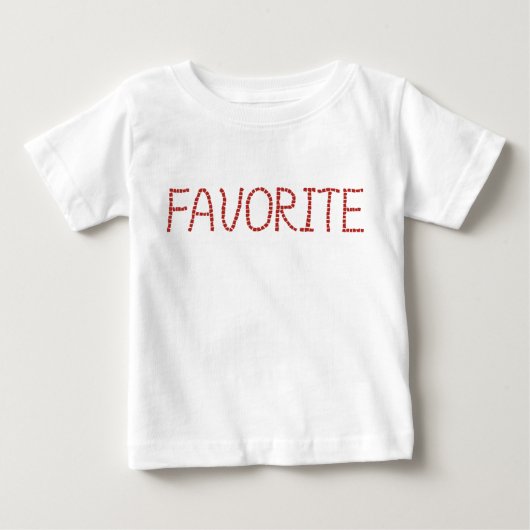 Favoriete Baby Romper (Voorkant)