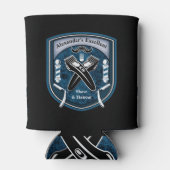 Favoriete Barber Shave Haircut Barber Pole Blikjeskoeler (Achterkant)