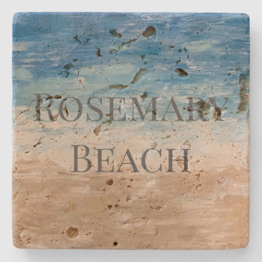 Favoriete beach Onderzetter (Voorkant)