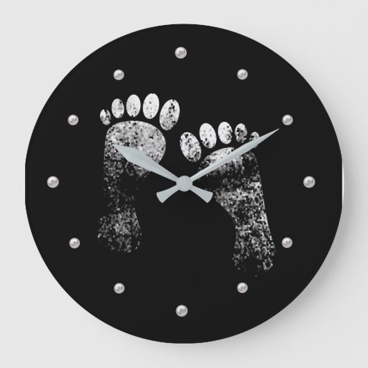 Favoriete benen grote klok (Voorkant)