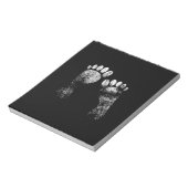 Favoriete benen notitieblok (Linkerzijde)