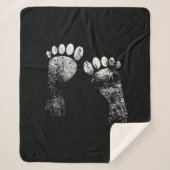 Favoriete benen sherpa deken (Voorkant)