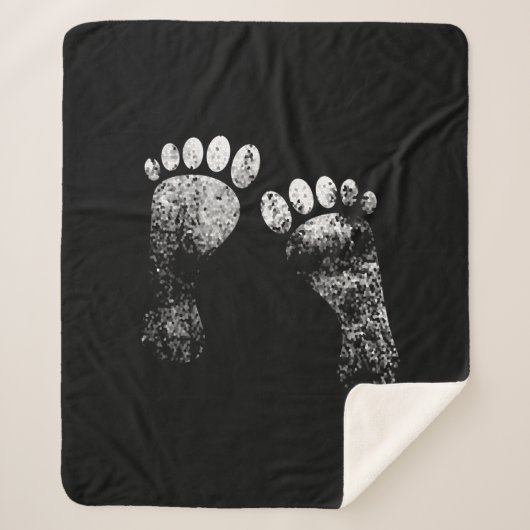 Favoriete benen sherpa deken (Voorkant)