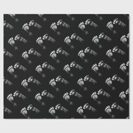 Favoriete benen , volgen de volgende persoon , gra cadeaupapier (Vlak)