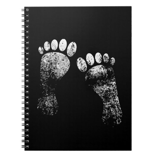 Favoriete benen , volgen de volgende persoon , gra notitieboek (Voorkant)