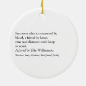 Favoriete Beste Ooit Neef Definitie Pret Keramisch Ornament (Achterkant)