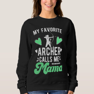 Favoriete boogschutter noemt me mama boogschieten trui