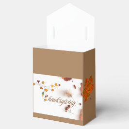 Favoriete Box Thanksgiving Design TENT Boxes Bedankdoosjes