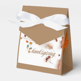 Favoriete Box Thanksgiving Design TENT Boxes Bedankdoosjes
