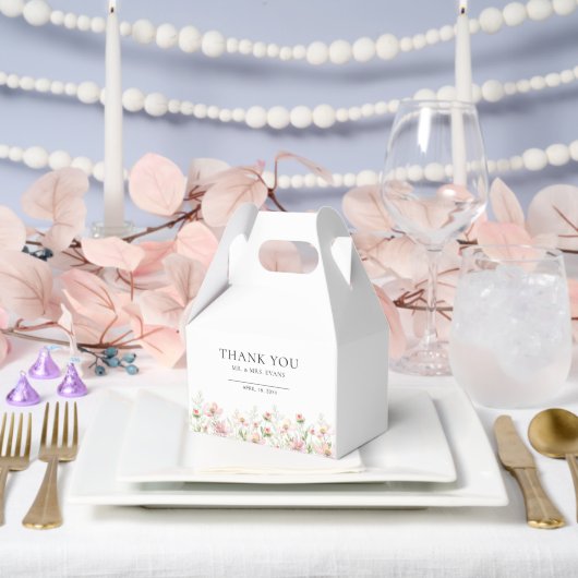 Favoriete Boxes Wildflower Wedding. Bedankdoosjes (Huwelijk)