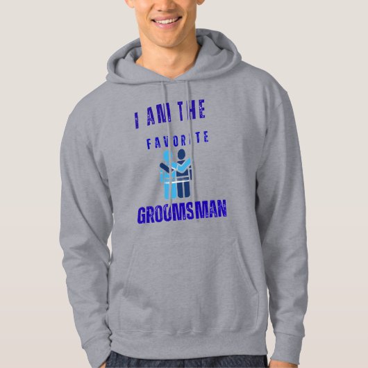 Favoriete bruidsjonker hoodie (Voorkant)