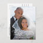 Favoriete bruiloft Foto Hartelijk dank Briefkaart (Voorkant / Achterkant)