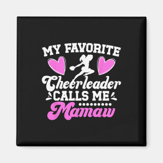 Favoriete Cheerleader Noemt Me Mamaw Cheer Mamaw O Magneet