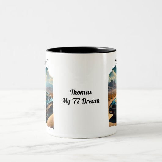 Favoriete Classic Car Coffee Mok (Center)