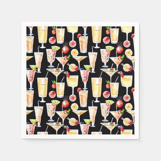Favoriete cocktails  servet (Voorkant)