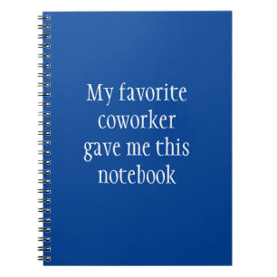 Favoriete collega gaf me dit notitieboek