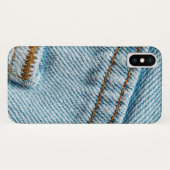 Favoriete, comfortabele Blauwe Jeans Case-Mate iPhone Case (Achterkant (horizontaal))