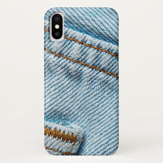 Favoriete, comfortabele Blauwe Jeans Case-Mate iPhone Case (Achterkant)