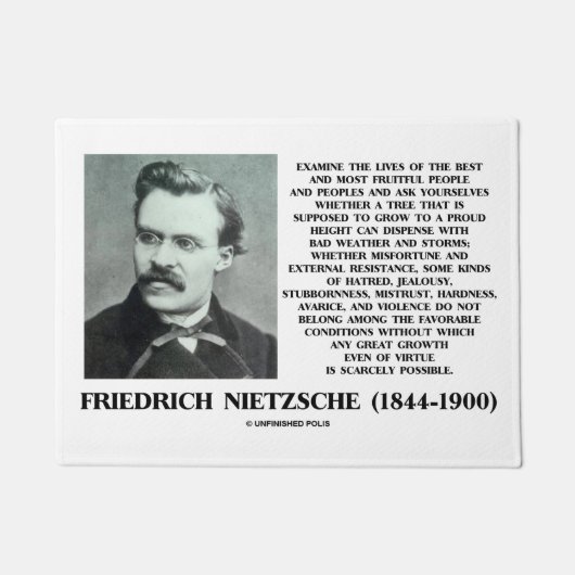 Favoriete condities Groei Nietzsche Deurmat (Voorkant)