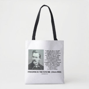 Favoriete condities Groei Nietzsche Tote Bag