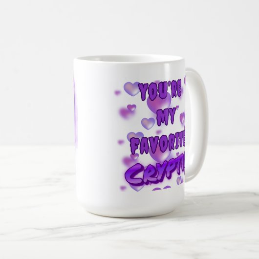 Favoriete Crypto: Mothman Koffiemok (Voorkant rechts)