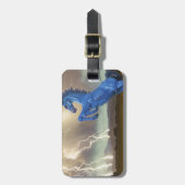 Favoriete DIA Mustang Bronco Blikning Stor delen Bagagelabel (Voorkant verticaal)