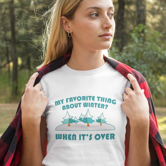 Favoriete ding over winter t-shirt