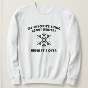 Favoriete ding over winter trui