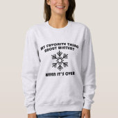 Favoriete ding over winter trui (Voorkant)