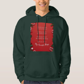 Favoriete dingen acupunctuur hoodie