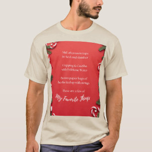 Favoriete dingen acupunctuur t-shirt