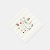 Favoriete dingen Cadeauuitwisseling Kerstfeest Servet (Hoek)