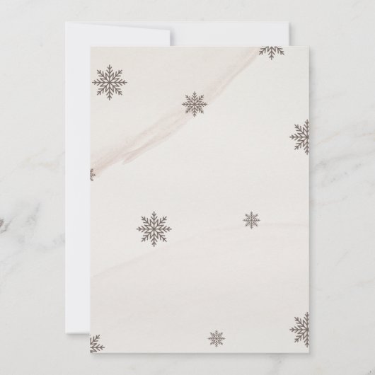 Favoriete Dingen & Exchange Gift Kerstfeest Kaart (Achterkant)