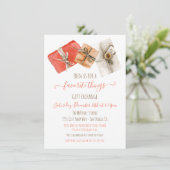 Favoriete dingen Gift Exchange bruin papierpakket Kaart (Staand voorkant)