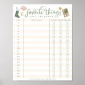 Favoriete dingen Gift Exchange Tracker Download Poster (Voorkant)