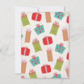 Favoriete dingen Kerstcadeau-uitwisseling Kaart (Achterkant)