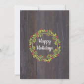 Favoriete dingen Kerstcadeau-uitwisseling Kaart (Achterkant)