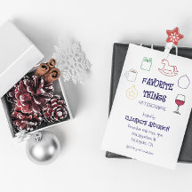 Favoriete Dingen Kerstcadeau Uitwisseling