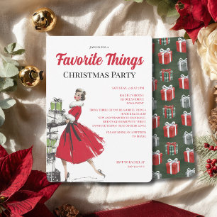 Favoriete Dingen Kerstfeest Kaart