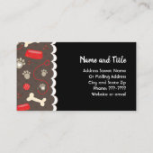 Favoriete dingen met Cute Dog Veterinary Clinic Visitekaartje (Achterkant)