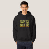 Favoriete dingen over het uitvoeren hoodie (Voorkant volledig)