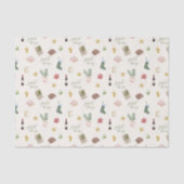 Favoriete dingen Patroon kerstvakantie Tissuepapier (Voorkant)