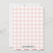 Favoriete dingen Vakantie Party uitnodiging (Achterkant)