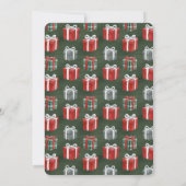 Favoriete Dingen Vintage Kerstfeest Kaart (Achterkant)