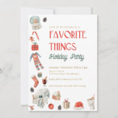 Favoriete Dingen Vrijdag-cadeauruil Kaart (Voorkant)