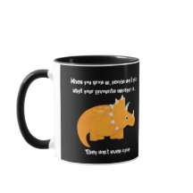 Favoriete Dinosaur Triceratops Funny Quote