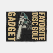 Favoriete discgolf gadget grappige discgolf _1 fleece deken (Voorkant (Horizontaal))